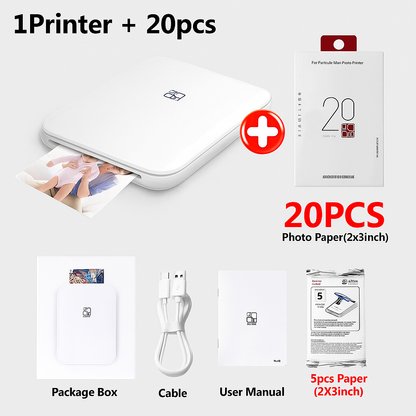 Mr MyTech Portable Wireless Photo Printer